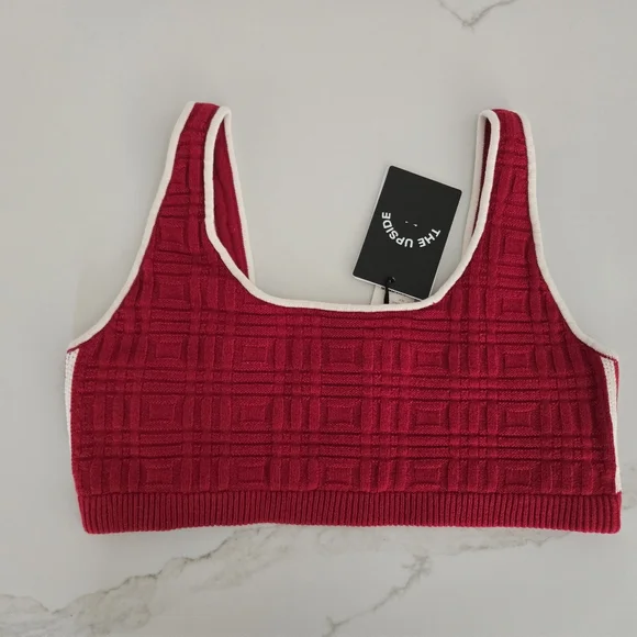NWT The Upside x Anthropologie Rory Bra Top - Picture 2 of 6